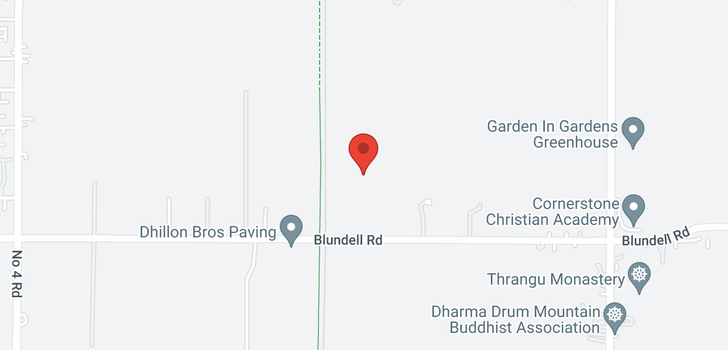 map of 11071 BLUNDELL ROAD